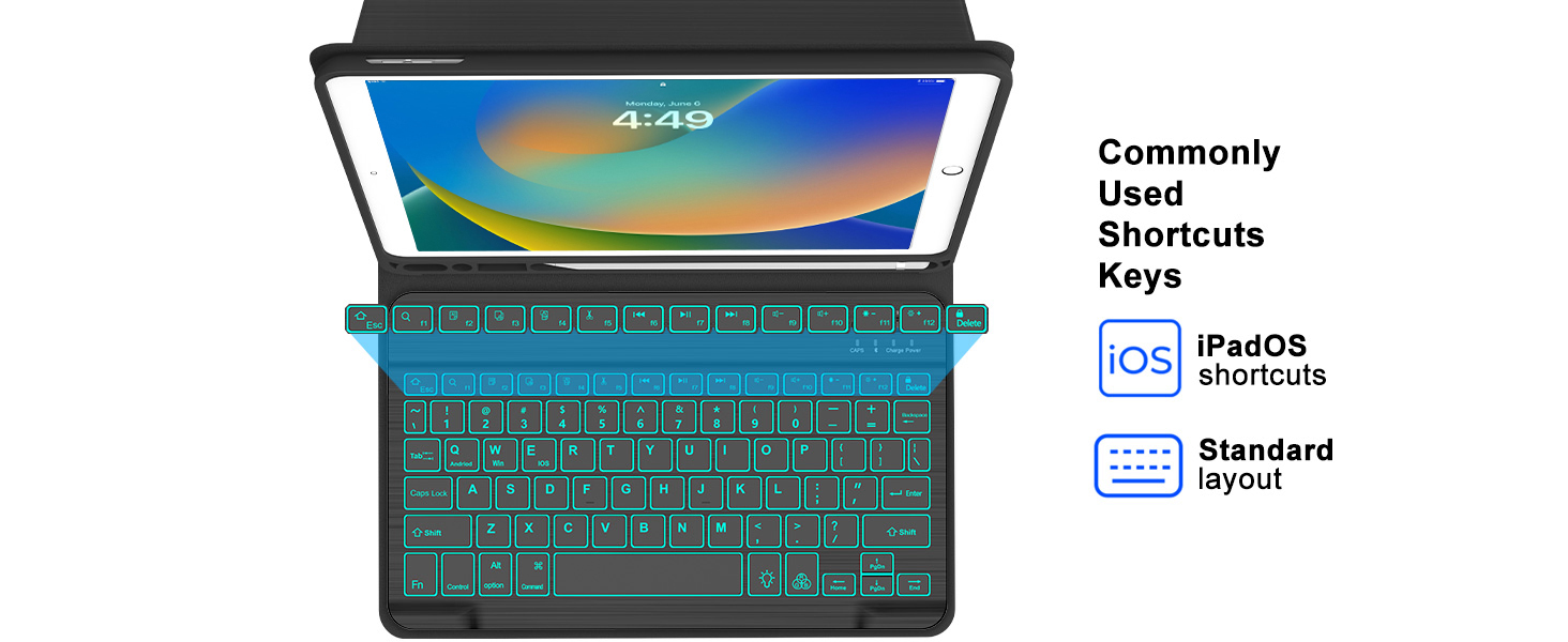 ipad with keyboard case