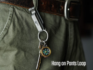 belt loop keychain clip