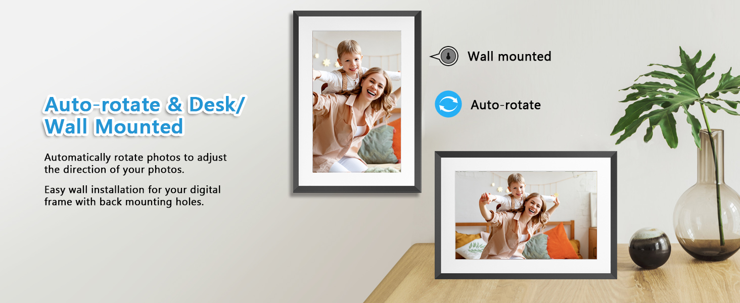 10.1 Inch WiFi Digital Picture Frame Digital Photo Frame