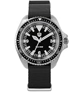 watchdives VH31 Quartz Watch, WD1980 V2 Military Diver Watches 38mm Sapphire Crystal Luxury Wrist...