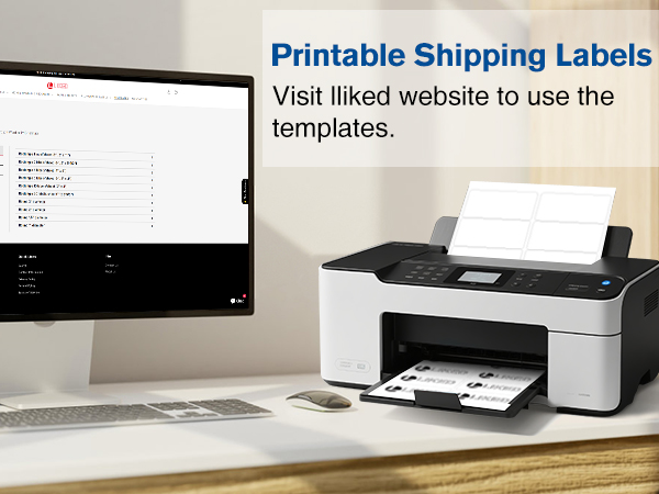 Laser & Inkjet Printer Labels