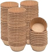 1000 Count Mini Cupcake Liners Natural Muffin Liners Food Grade Baking Cups Paper No Smells(Small...