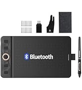 Bluetooth Drawing Tablet GAOMON WH851 8 x 5 inches Graphics Tablet, Digital Art Tablet Supports 1...