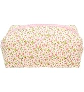 PAZIMIIK Cozy Makeup Bag Travel Cosmetic Bag for Women Soft Toiletry Bag Aesthetic Makeup Organiz...
