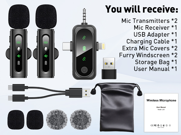 wireless lavalier microphone