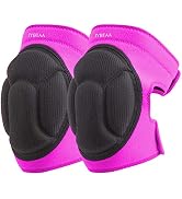 JYBTAA Women Knee Pads for Cleaning House Floors,Gardening Work,Carpet, Roofing,kneepads with Sof...