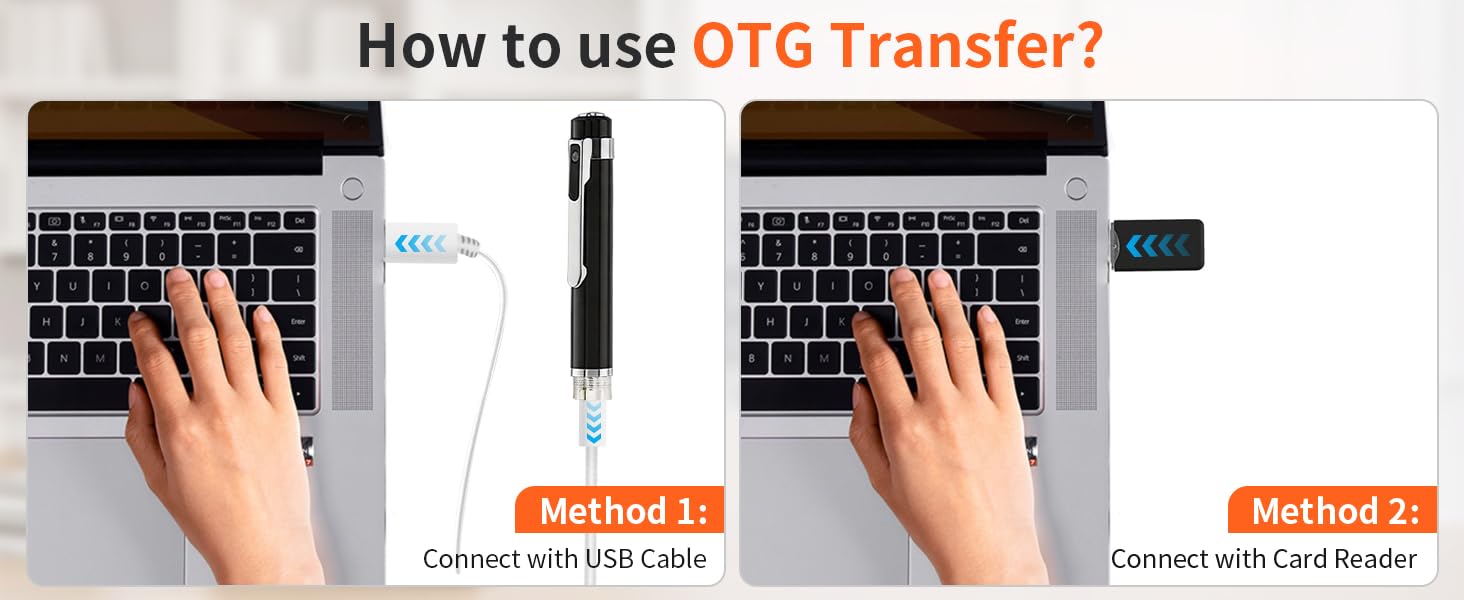 OTG Transfer to Laptop