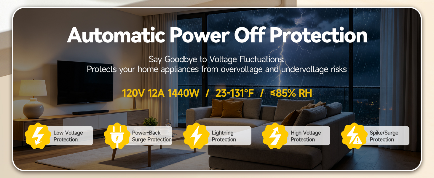 Automatic Power Off Protection