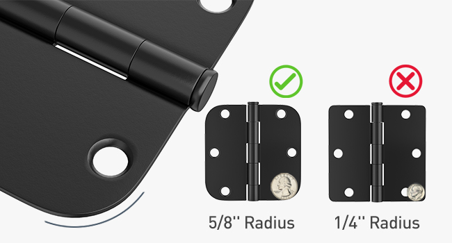5/8" radius