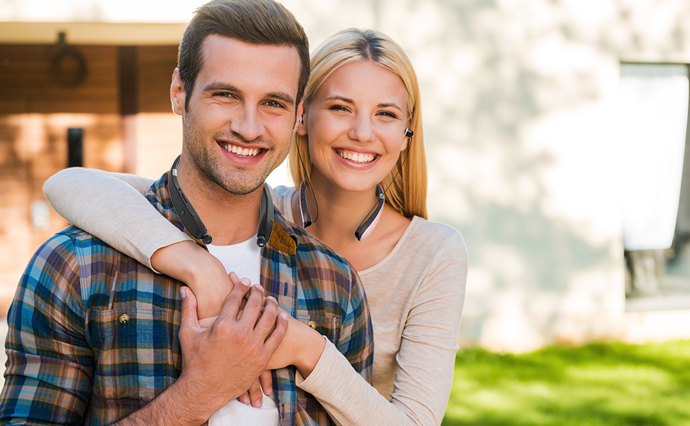 Retractable Bluetooth Headphones