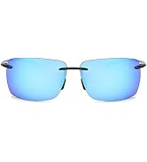 Vepiant Rimless Polarized Sports Sunglasses for Men Women Driving Running Fishing Golf 100% UV Bl...