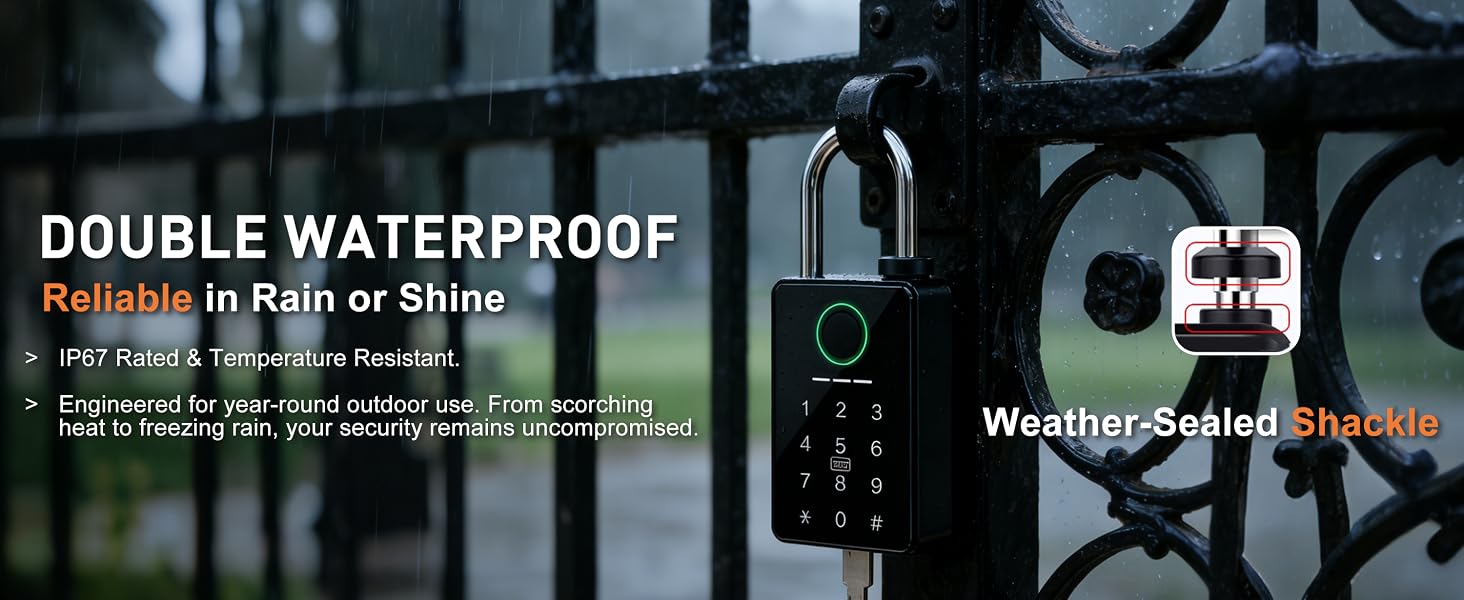 smart padlock