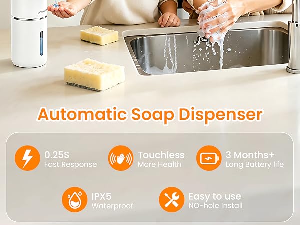 automatic soap dispenser touchless