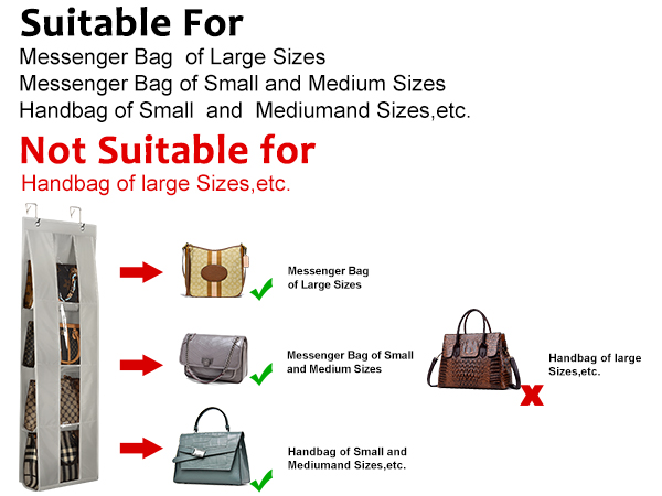 purse organizer for wall