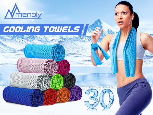 wet towels cool down for neck