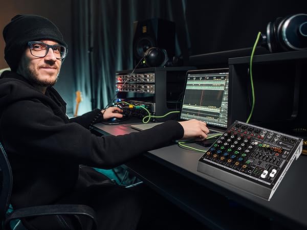 go xlr interface interfaz de audio profesional music recording equipment small compact audio mixer