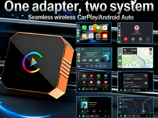 one adapter, two system
