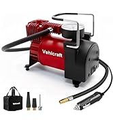 Vehicraft Tire Inflator Portable Air Compressor Up to 150 PSI,12V Portable Air Compressor Pump wi...