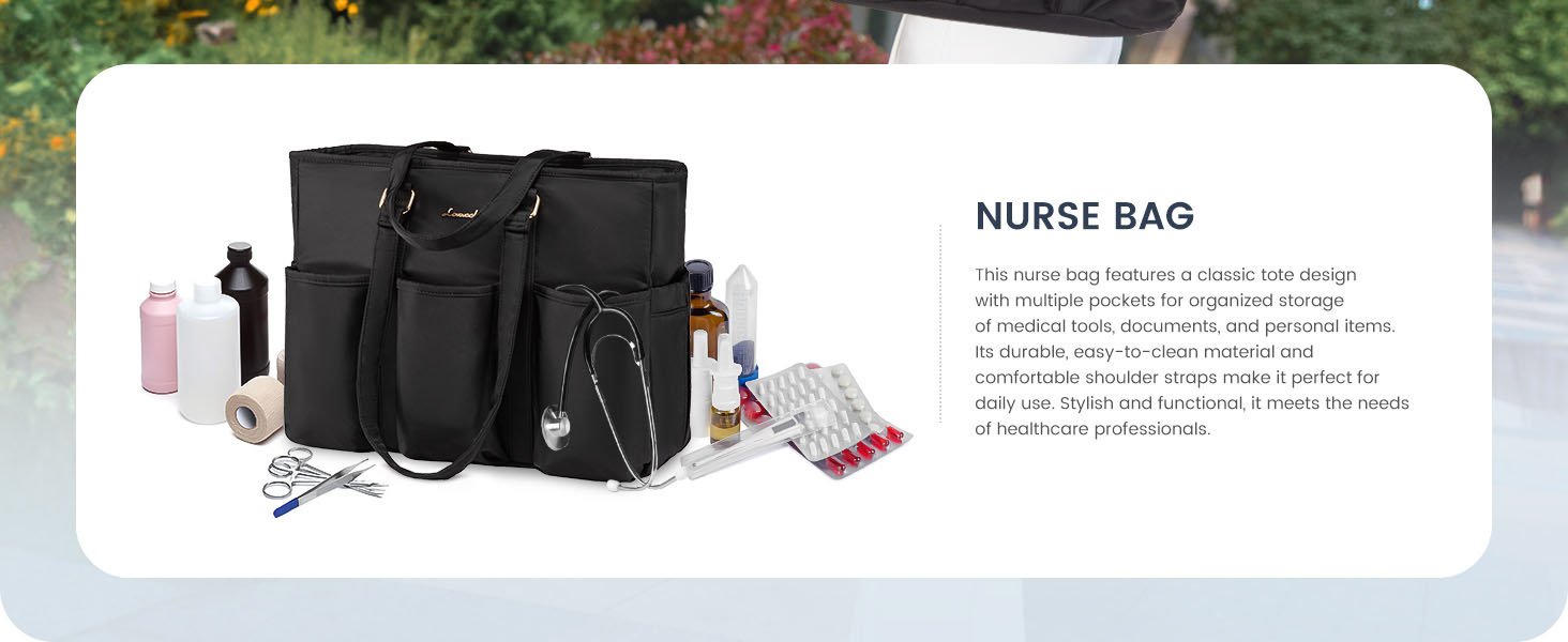 LOVEVOOK Laptop Tote Bag for Women Work, Teacher Nurse Bag, Utility Computer Bag Purse Handbag