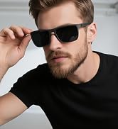 CIFOYA Mens Sunglasses, Polarized Sunglasses Men Womens Trendy Square for Driving Fishing Sun Gla...