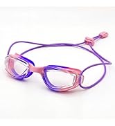 Aegend Swim Goggles for Kids Youth Teen 3-14 Anti-Fog Anti-UV Comfort Fit for Swimming