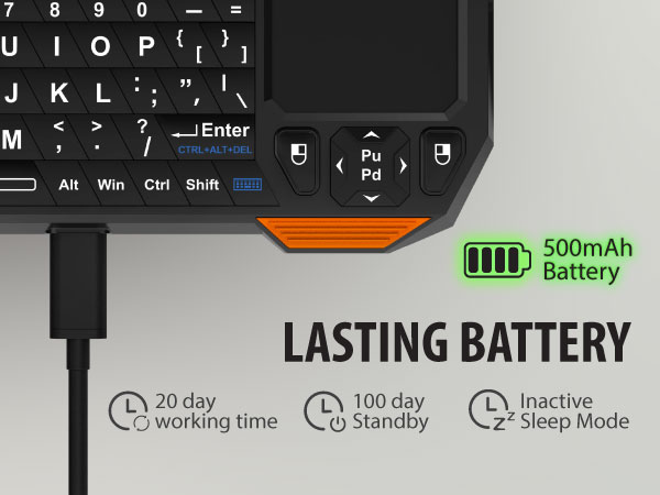 500mah battery