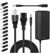Auplf 12V 5A Power Supply AC/DC Adapter, UL-Listed AC 100V-240V to 12 Volt Power Supply Converter...