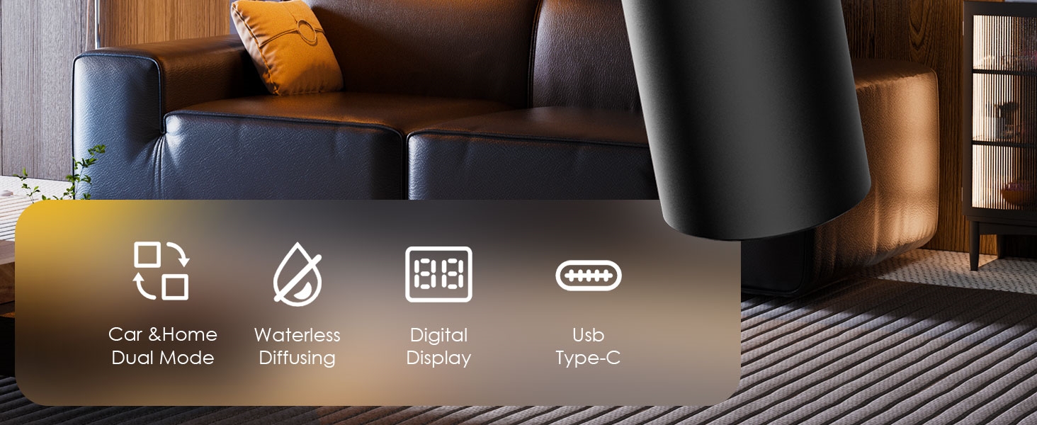 Waterless Essential Oil Diffuser,Aromatherapy Diffuser,oil diffuser,Car diffuser