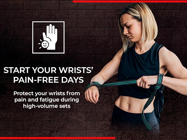 Heavy-duty lifting straps supporting deadlift session