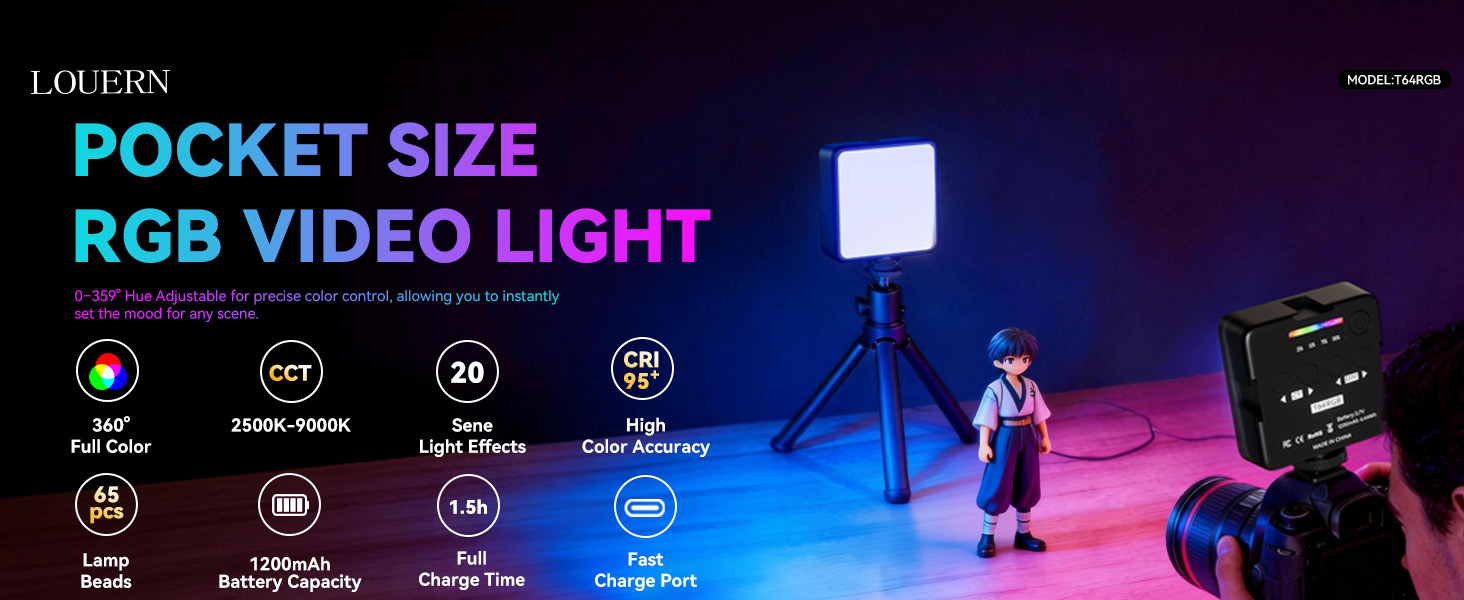 RGB Video Light