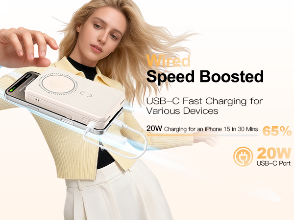 Magnetic Wireless Power Bank