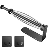 Paper Towel Holder Under Cabinet, Single Hand Operable Wall Mount with Damping Effect, Self-Adhes...