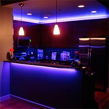 Led strip lights with remote