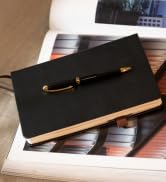 SETTINI Hardcover Vegan Leather, Thick 120gsm, 192 Pages,Lined Paper | Pen Loop Holder | Gift Box...