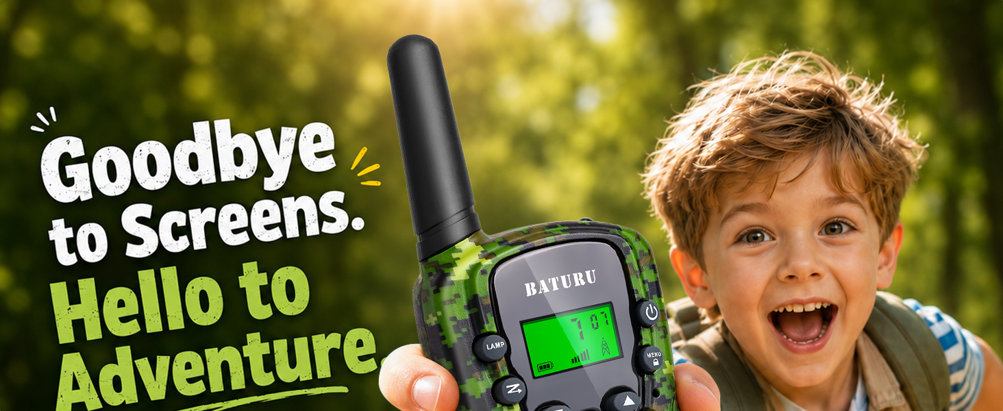 walkie talkies for kids rechargeable