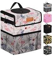 ELONGRIVER Car Trash Can Bin for Car Back Seat Leak Proof, Cute Car Trash Bag Hanging, Vehicle Tr...