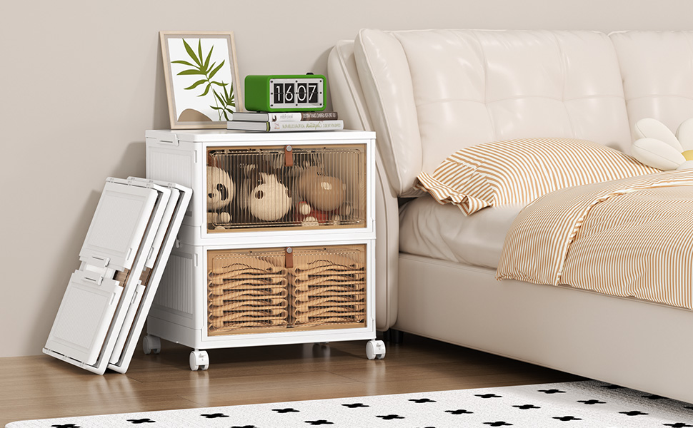 storage bins with lids