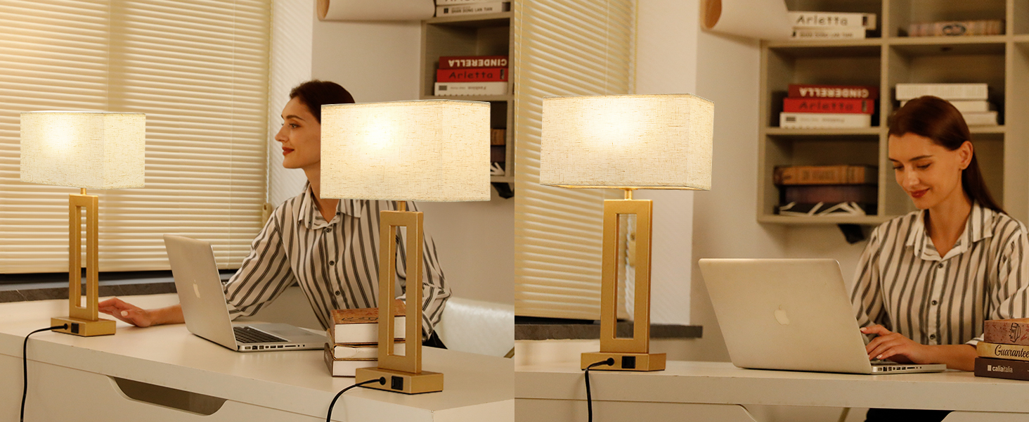 night stand lamps set 2