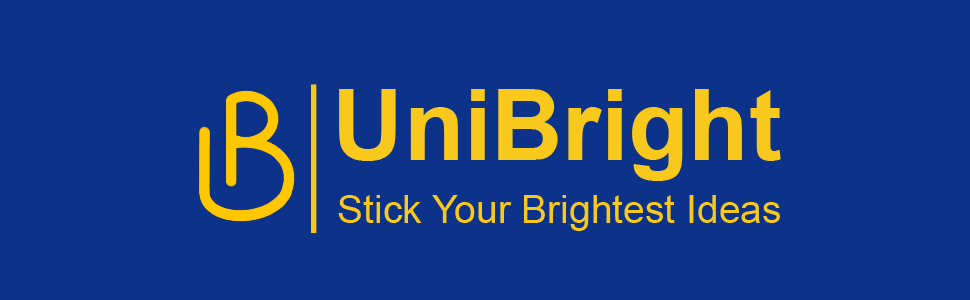UniBright stick your brightest ideas