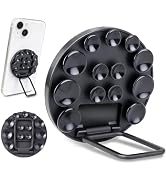 specheer Suction Cup Phone Mount, Silicone Strong Suction Adhesive Phone Grip, Adjustable Angle P...