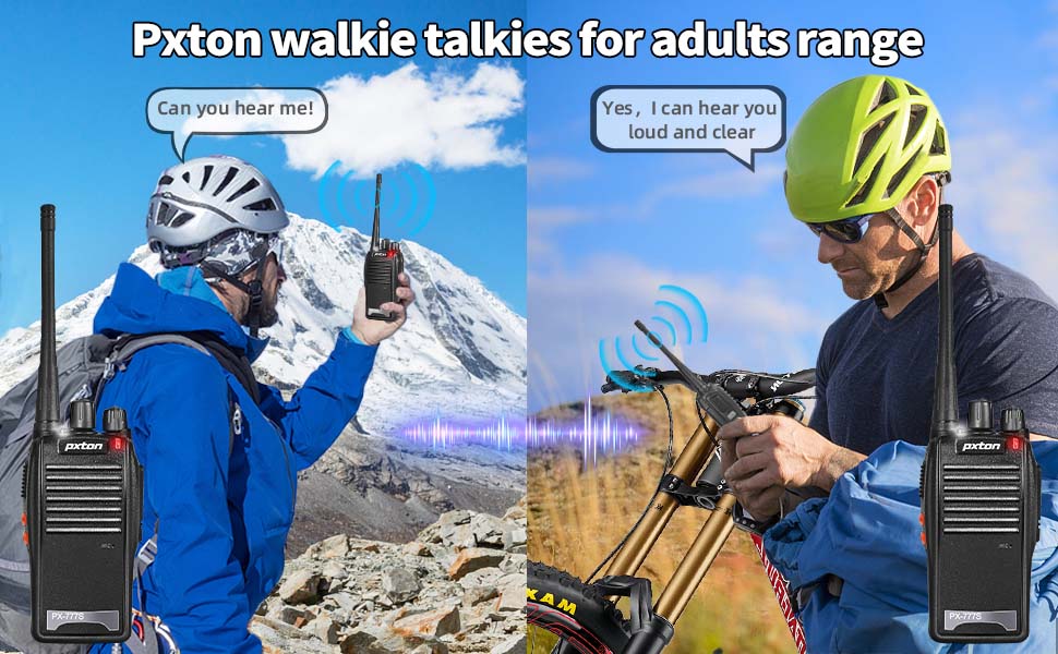 pxton two way radios walkie talkeis