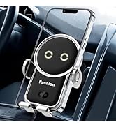 Cell Phone Holder Wireless car Charger,15W Auto Clamping Phone Holders for Your car fit for iPhon...
