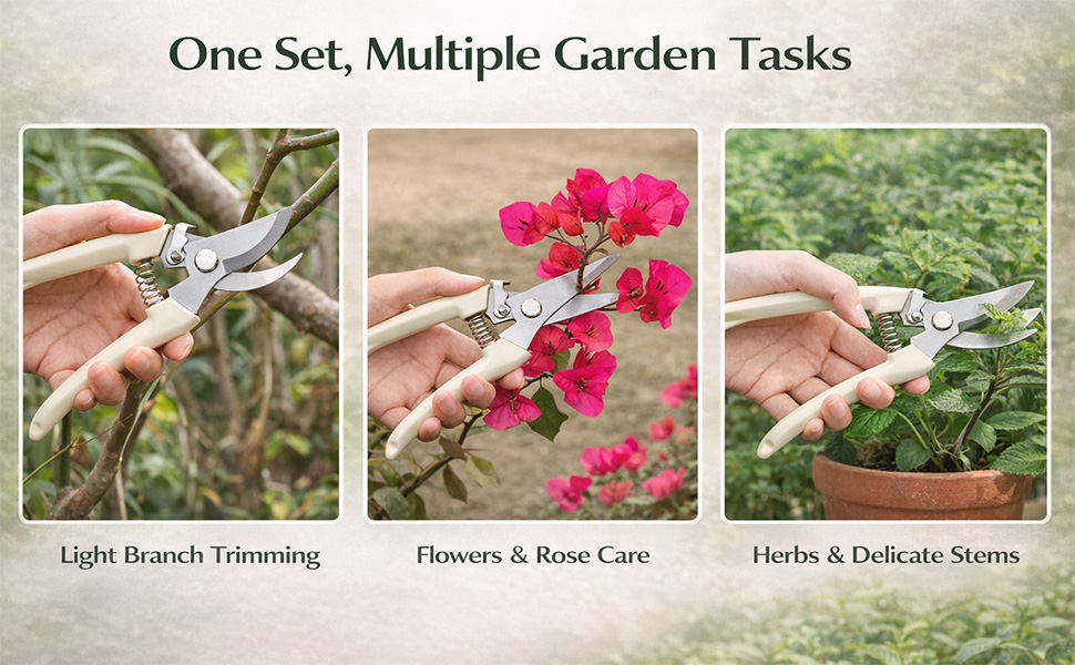 One Set, Multiple Garden Tasks
