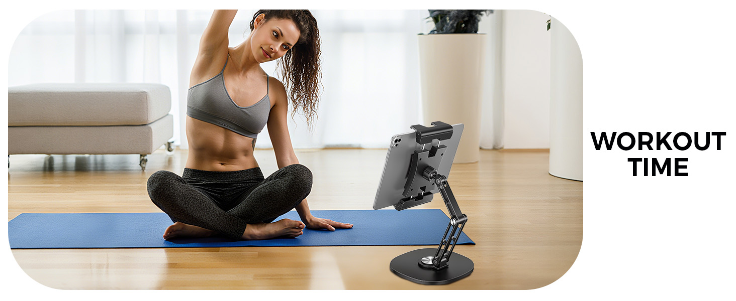 tablet stand for yoga