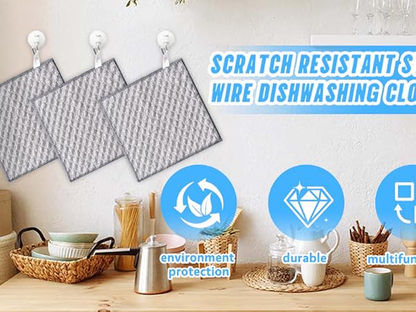steel wool scrubber