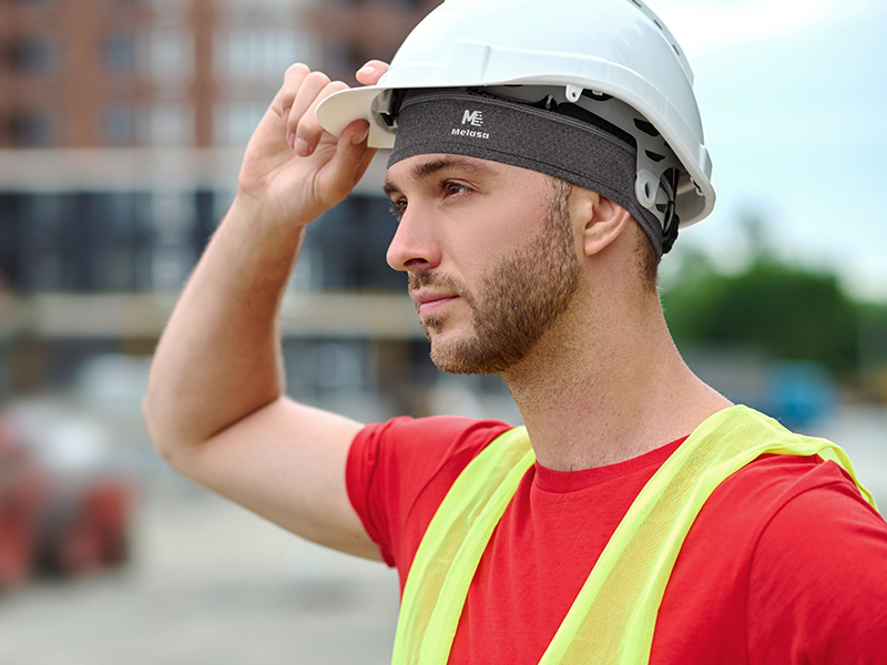 Cooling hard hat liner - suitable for outdoor workers