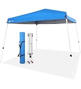 Abba Patio 10x10 Slant Leg Canopy Tent, Outside Canopy, Portable Commercial Canopies Shelter with...