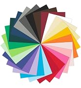 Colored Card Stock 8.5 x 11, Goefun 25 Sheets 65lb 25 Colors Colored paper Multicolored Construct...