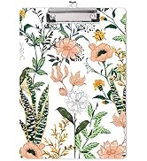 Hongri Clipboard, Fashion Design Letter Size Wooden Clipboards for Students, Women, Man and Kids,...