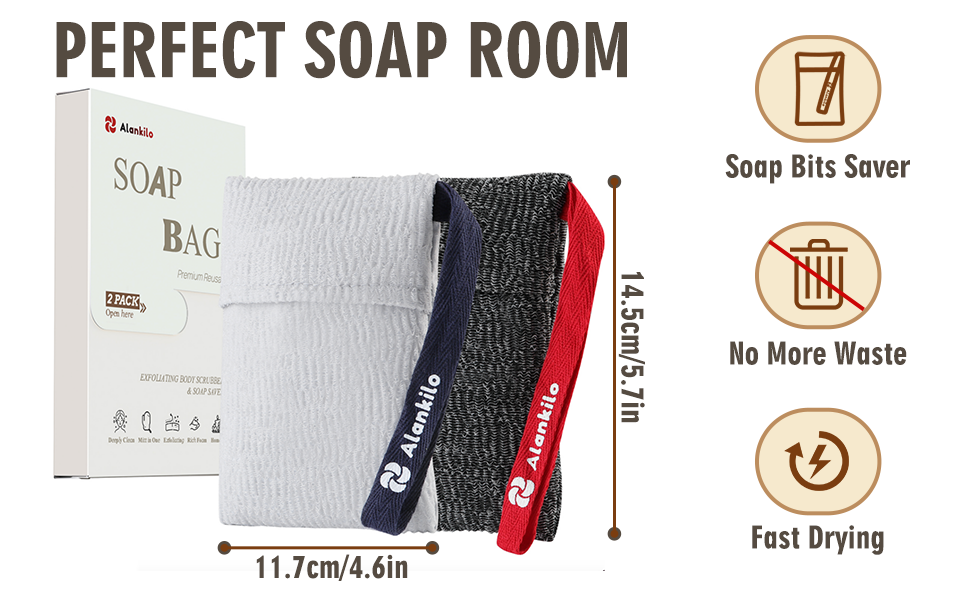 soap bar bag
